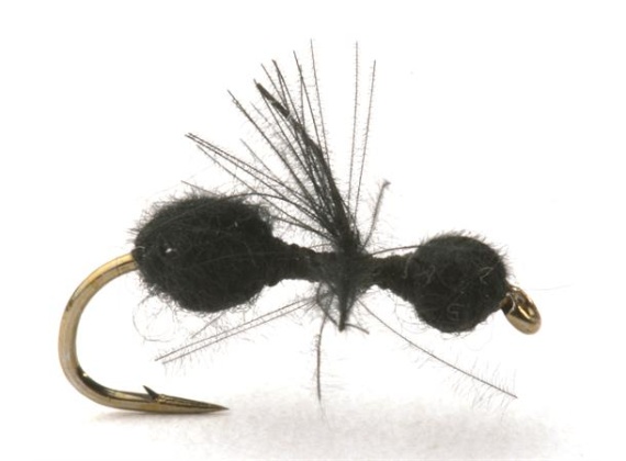 Guideline CDC Black Ant / Myra # 14 i gruppen Fiskedrag / Flugor / Torrflugor hos Fishline (101211GL)