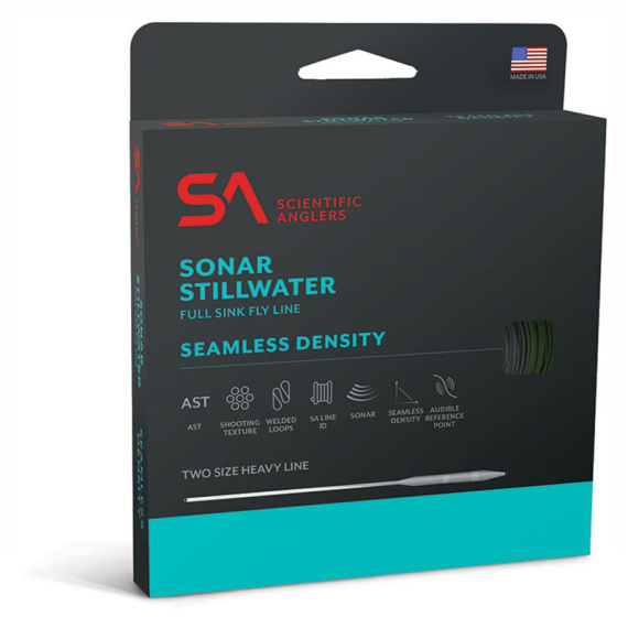 SA Sonar Stillwater SD Fluglina S3/S5 i gruppen Fiskelinor / Flugfiskelinor / Enhandslinor hos Fishline (129329r)