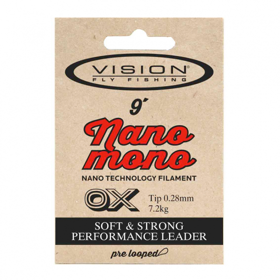 Vision Nano Mono leader i gruppen Krok & Småplock / Tafsar & Tafsmaterial / Färdiga Tafsar hos Fishline (OP3VOL5r)