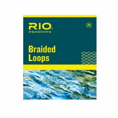 RIO Braided Loops Orange 4-pack W/Tubing i gruppen Krok & Småplock / Tafsar & Tafsmaterial / Tafsmaterial / Tafsmaterial Flugfiske hos Fishline (RP26087r)