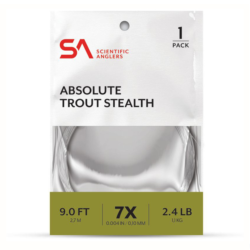 SA Absolute Trout Stealth Leader 9\'