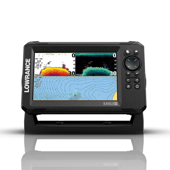 Lowrance Eagle 7 83/200 HDI i gruppen Marinelektronik & Båt / Ekolod & Plotter hos Fishline (000-16308-001)