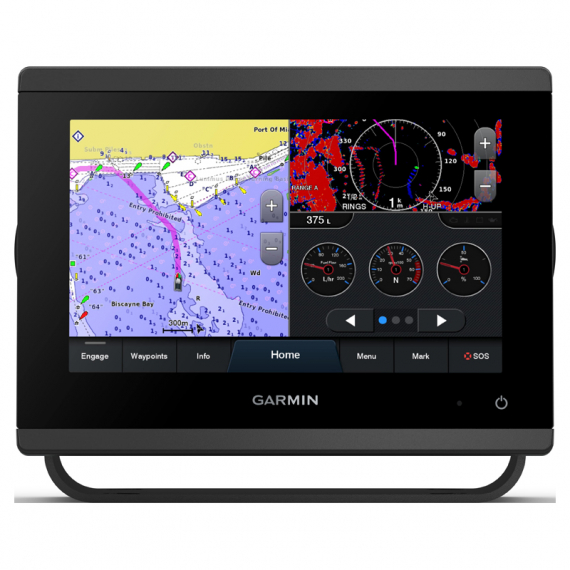 Garmin GPSMAP 723 i gruppen Marinelektronik & Båt / Ekolod & Plotter / Komboenhet Ekolod & Plotter hos Fishline (010-02365-00)