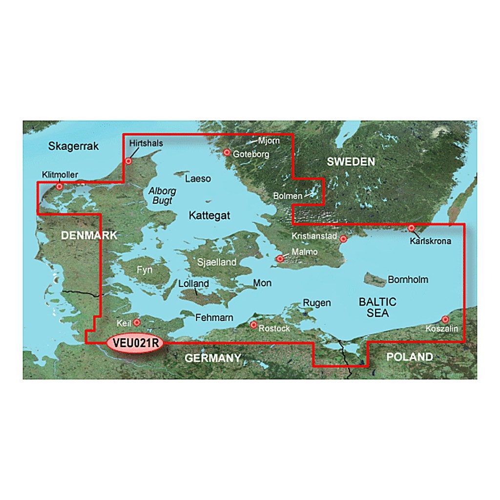 Garmin Bluechart G3 021R GBG_-Karlskrona i gruppen Marinelektronik & Båt / Sjökort & Kartor hos Fishline (010-C0777-20)