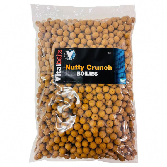 Vital Baits Boilies Nutty Crunch 5kg i gruppen Fiskedrag / Boilies, Krokbeten & Mäsk / Boilies hos Fishline (02-0051r)