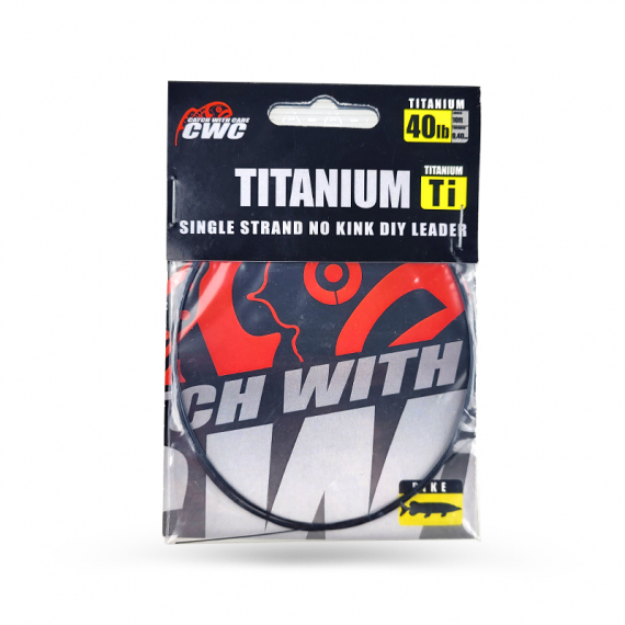 CWC Titanium No-Kink Leader Material i gruppen Krok & Småplock / Tafsar & Tafsmaterial / Tafsmaterial / Wire hos Fishline (03-CWDT120r)