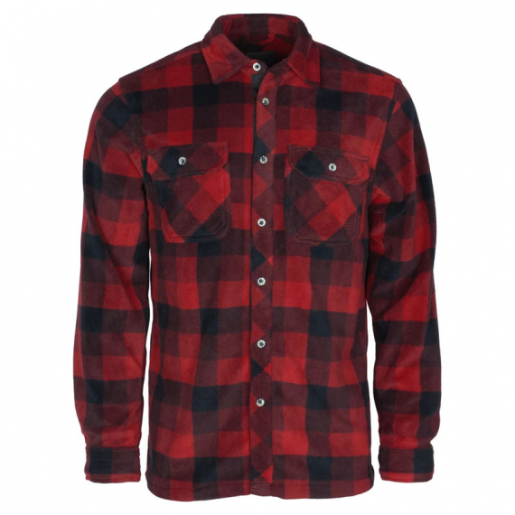 Pinewood Finnveden Canada Shirt Red/Black i gruppen Kläder & Skor / Kläder / Skjortor hos Fishline (1-50630518006r)