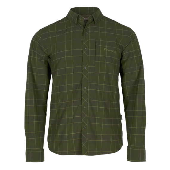Pinewood Abisko Trekking L/S Shirt Moss Green i gruppen Kläder & Skor / Kläder / Skjortor hos Fishline (1-51220135005r)