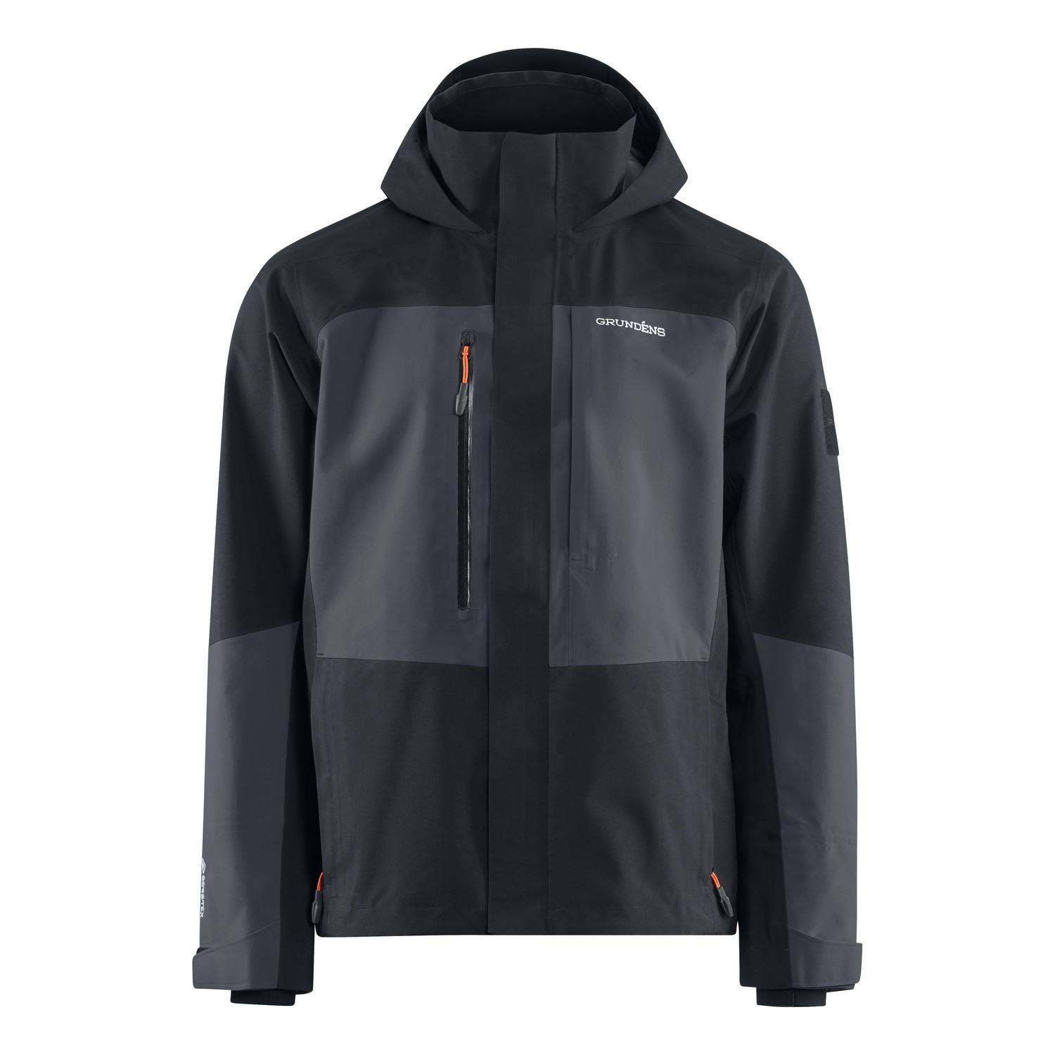 Grundéns Gore-Tex Pro Fishing Jacket Obsidian i gruppen Kläder & Skor / Kläder / Jackor / Regnjackor hos Fishline (10008-079-0013r)