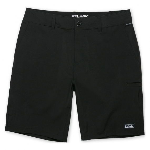 Pelagic Mako Hybrid Solid Short Black i gruppen Kläder & Skor / Kläder / Shorts hos Fishline (1001213002-BLKr)