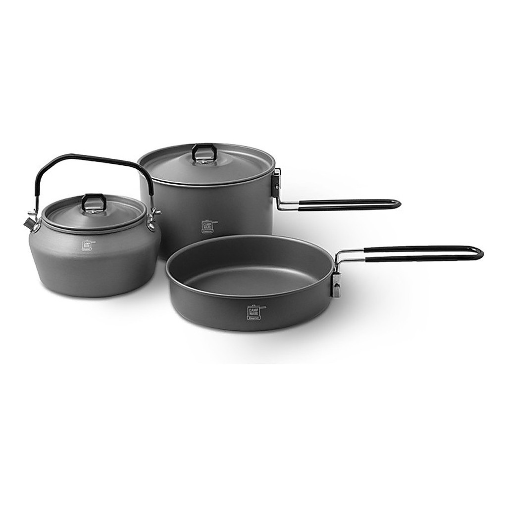 Delphin Camping Cookware Set 3-in-1 i gruppen Outdoor / Friluftskök & Redskap / Koppar & Muggar hos Fishline (101000469)
