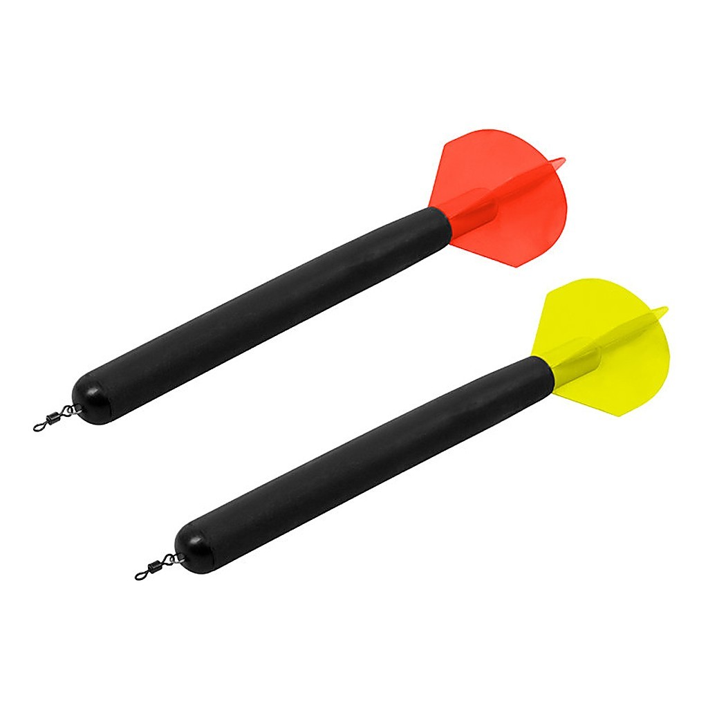 Delphin Point Marker 2-pack - Red/Fluo Yellow i gruppen Verktyg & Tillbehör / Markörer hos Fishline (101001600)