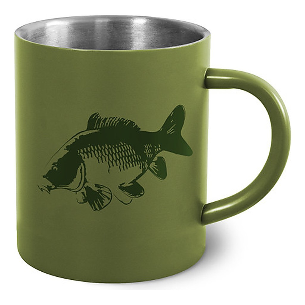 Delphin Stainless Steel Carp Cup - 300 ml i gruppen Outdoor / Friluftskök & Redskap / Koppar & Muggar hos Fishline (101002393)