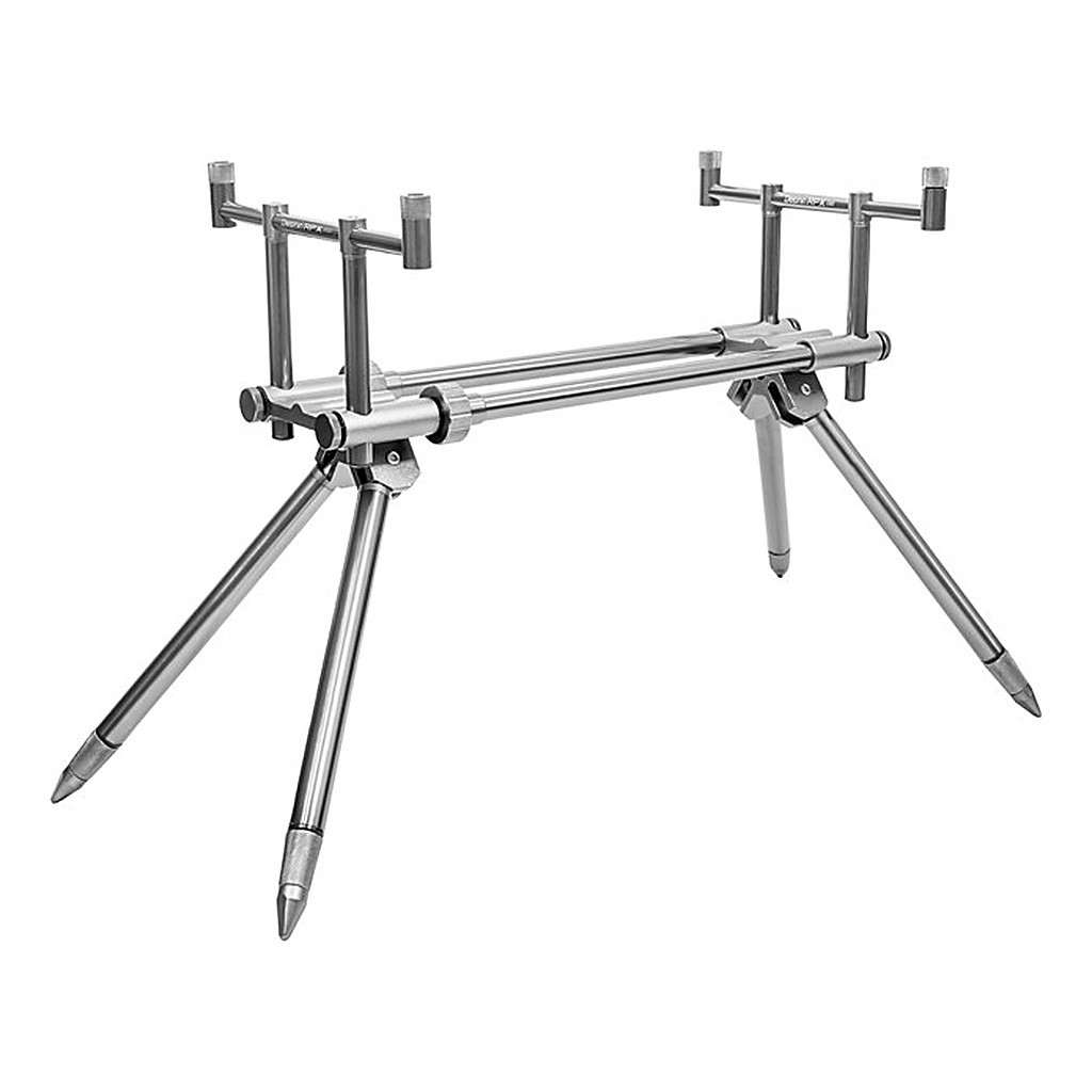Delphin Buzz Bar 3 Rods Silver - 40 cm i gruppen Verktyg & Tillbehör / Rod Pods, Rod Rests & Banksticks / Buzz Bars hos Fishline (101004142)