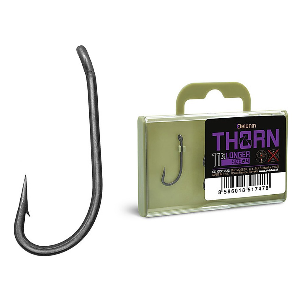 Delphin Thorn Longer 11x i gruppen Krok & Småplock / Krok / Specimenkrok hos Fishline (101004620r)