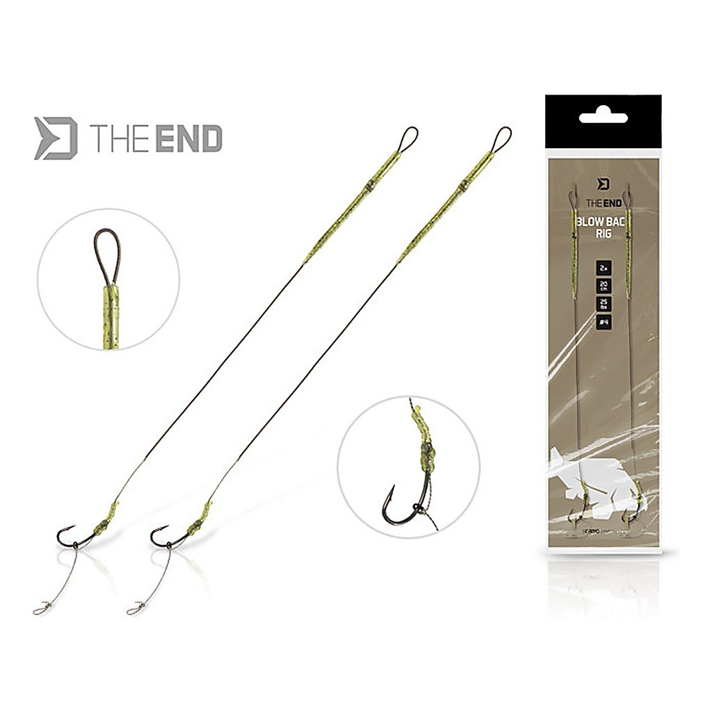 Delphin The End Blow Back Rig 2-pack i gruppen Krok & Småplock / Färdiga Riggar hos Fishline (101005684r)