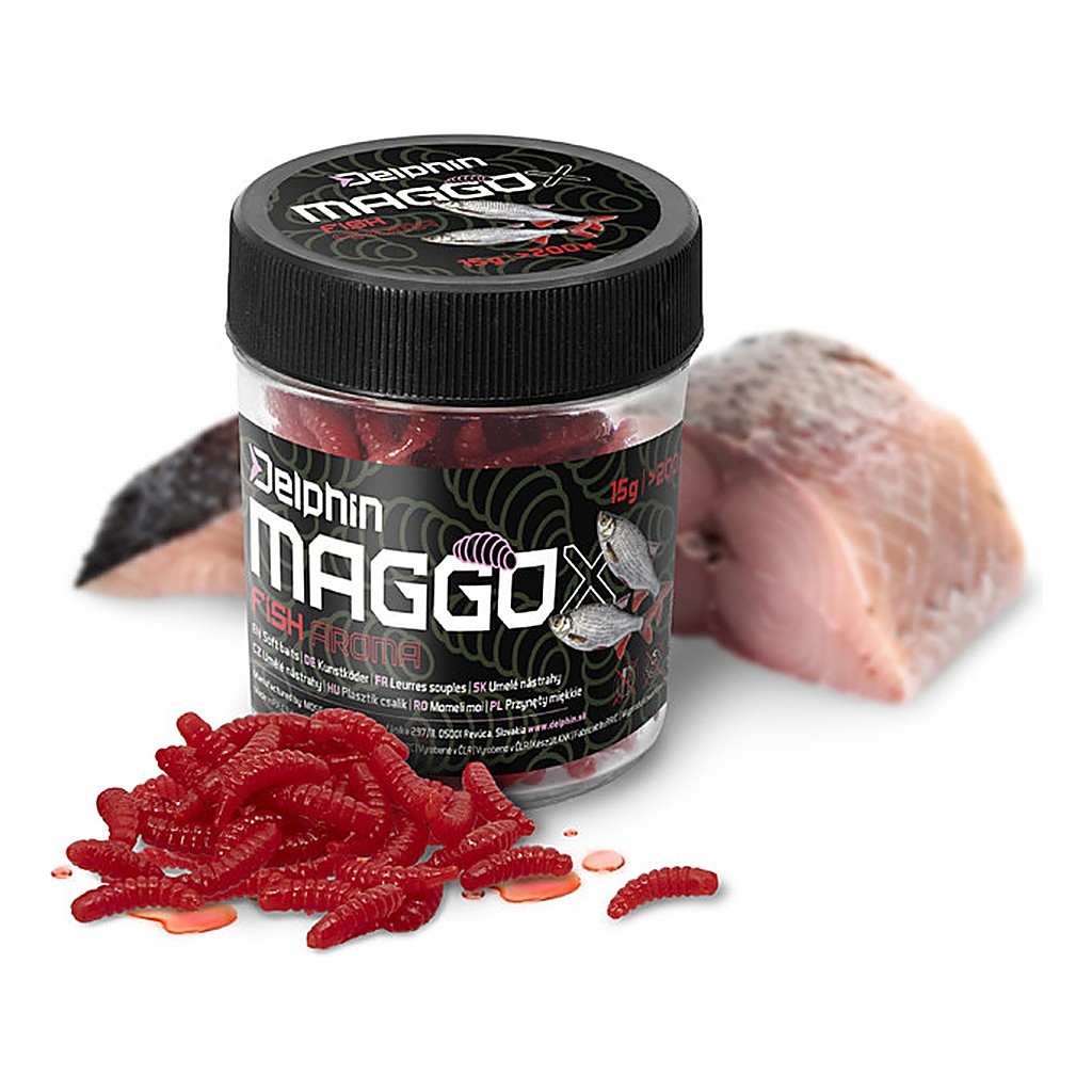 Delphin Artificial Bait Maggox Pop Up i gruppen Fiskedrag / Boilies, Krokbeten & Mäsk / Plastbeten hos Fishline (101005771r)