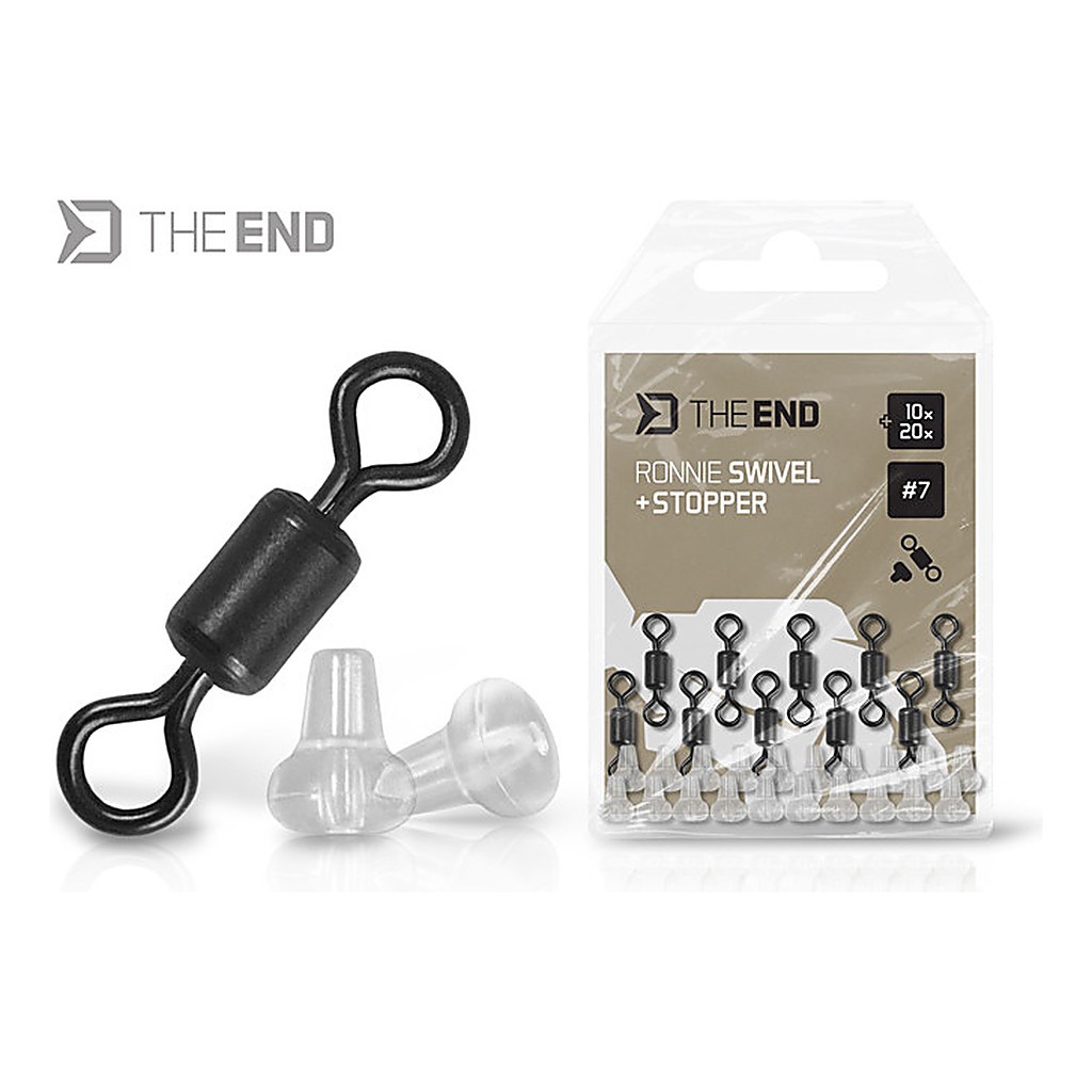 Delphin Ronnie Swivel + Stopper Set - 10+20-pack i gruppen Superdeals-se / Paketpris hos Fishline (101005858r)