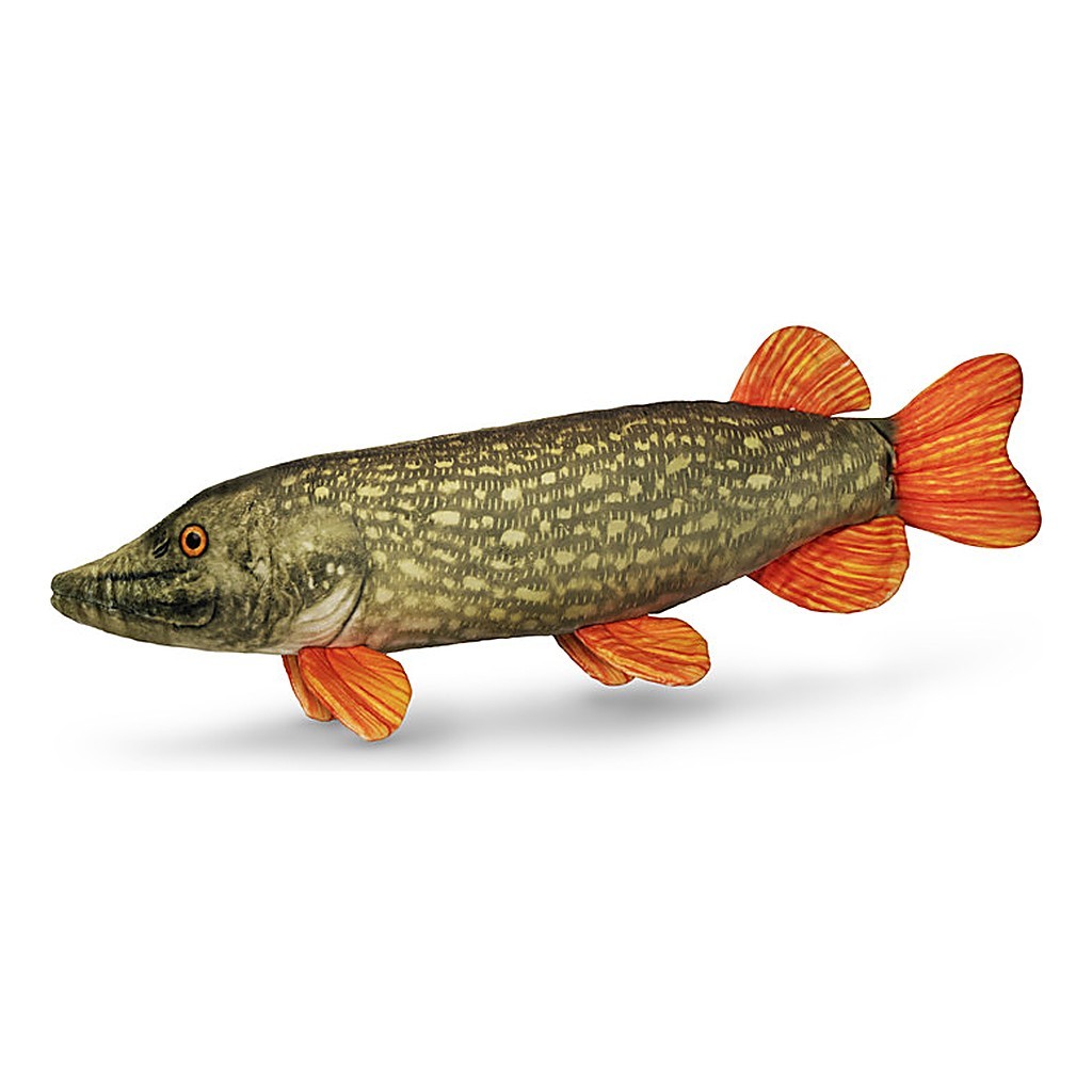 Delphin Plush Pike - 60 cm i gruppen Övrigt / Mjukisfiskar & Troféfiskar hos Fishline (101006074)