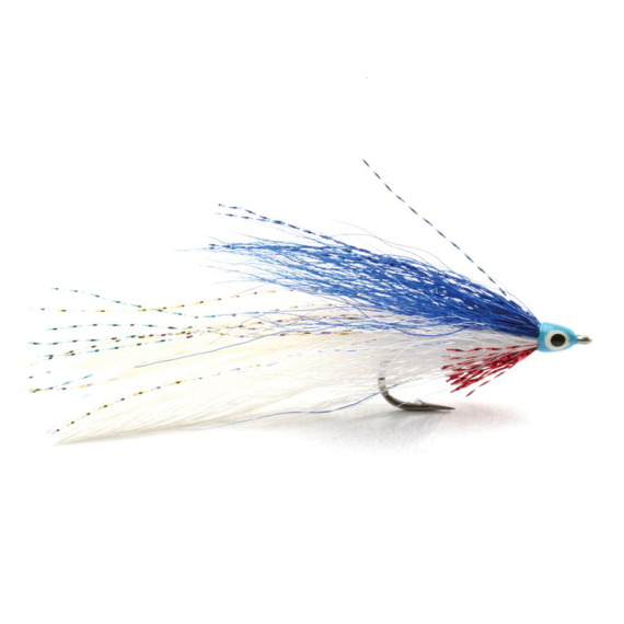 Guideline Lefty\'s Deceiver #4 - White/Blue i gruppen Fiskedrag / Flugor hos Fishline (101555GL)