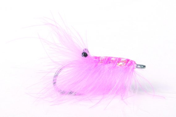 Runars CDC Reke, Pink #6 i gruppen Fiskedrag / Flugor / Streamers hos Fishline (101579GL)