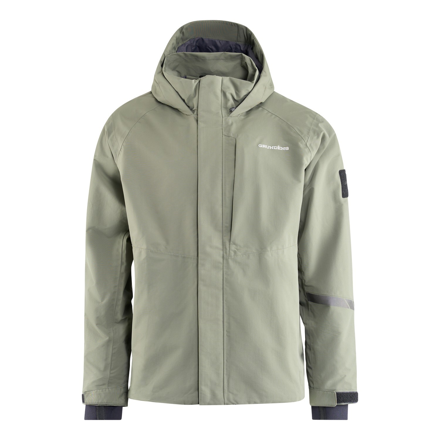 Grundéns Transmit X Jacket Stone Moss i gruppen Kläder & Skor / Kläder / Jackor / Regnjackor hos Fishline (10282-383-0013r)