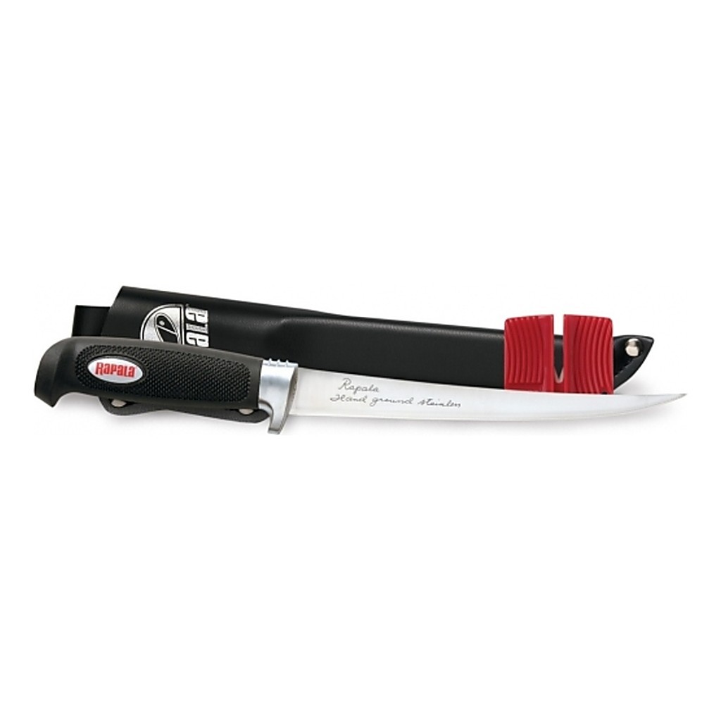 Rapala Soft Grip Filékniv 23 cm i gruppen Verktyg & Tillbehör / Knivar & Yxor / Knivar / Filéknivar hos Fishline (102931NO)