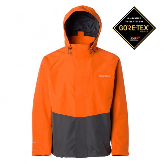 Grundéns Downrigger Gore-tex Jacket Burnt Orange i gruppen Kläder & Skor / Kläder / Jackor / Skaljackor hos Fishline (10317-801-0013r)