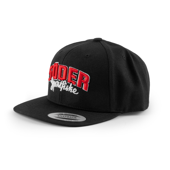 Söder Sportfiske Snapback Black - Original Logo i gruppen Kläder & Skor / Kepsar & Huvudbonader / Kepsar / Snapbackkepsar hos Fishline (103545674878-OL)
