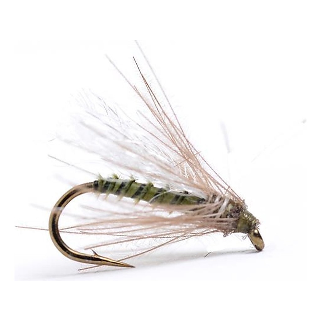 Guideline CDC Midge Olive # 16 i gruppen Fiskedrag / Flugor / Torrflugor hos Fishline (104831GL)