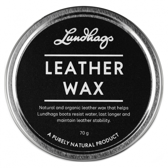 Lundhags Leather Wax Standard i gruppen Kläder & Skor / Skor & Stövlar / Skovård & Tillbehör / Impregnering & Skofett hos Fishline (1050112-000-OS)