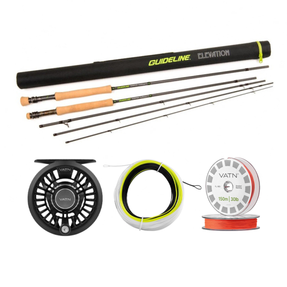 Guideline Elevation Streamer Flugset - 9\' #7 i gruppen Fiskeset / Flugfiskeset / Flugfiskeset Enhands hos Fishline (105316GL2026STREAMER)