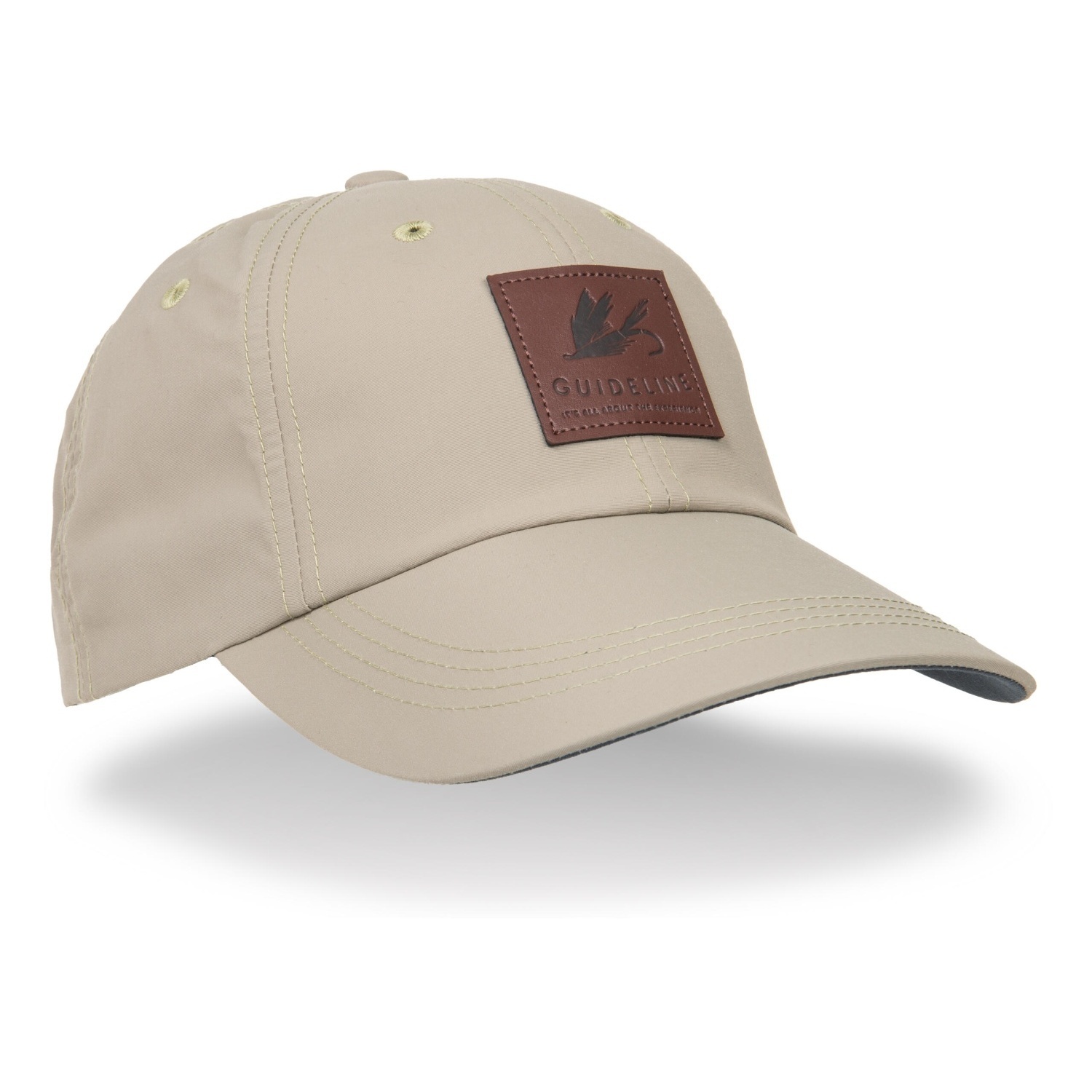 Guideline The Fly Solartech Cap - Khaki i gruppen Kläder & Skor / Kepsar & Huvudbonader / Kepsar / Snapbackkepsar hos Fishline (107700GL)