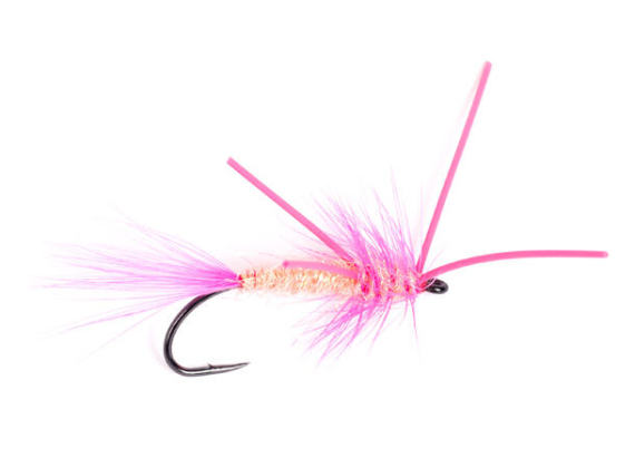 Guideline Rubber Leg Pink Streamer #8 i gruppen Fiskemetoder / Flugfiske hos Fishline (108130GL)