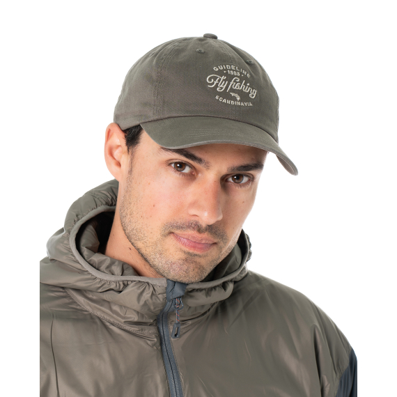 Guideline Fly Fishing Dad Cap - Forest Grey i gruppen Kläder & Skor / Kepsar & Huvudbonader / Kepsar / Dad Caps hos Fishline (108505GL)