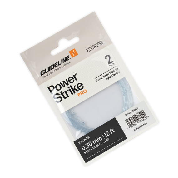 Guideline Salmon Leader 12\' - 2-pack i gruppen Krok & Småplock / Tafsar & Tafsmaterial / Färdiga Tafsar / Taperade Flugfisketafsar hos Fishline (108822GLr)