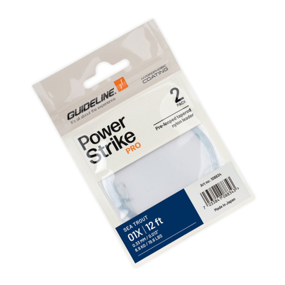 Guideline Sea Trout Leader 12\' i gruppen Krok & Småplock / Tafsar & Tafsmaterial / Färdiga Tafsar / Taperade Flugfisketafsar hos Fishline (108831GLr)