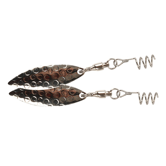 BFT Blade Attractor Williow Silver - 2 pcs i gruppen Krok & Småplock / Spinnerbait-riggar & Blades hos Fishline (11-BSW-88)