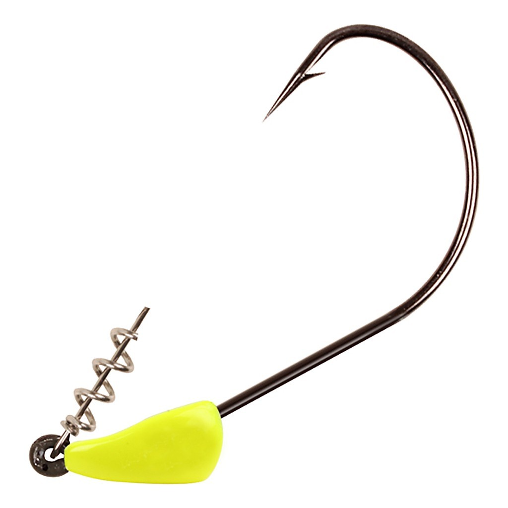 BFT Triple S Jighead Hot Yellow i gruppen Krok & Småplock / Jiggskallar / Offset Jiggskallar hos Fishline (11-FHS20Y-30r)