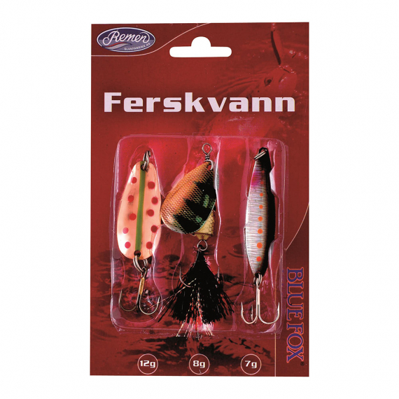Blue Fox Sluksett Ferskvann 3-Pack i gruppen Fiskedrag / Skeddrag hos Fishline (110392NO)