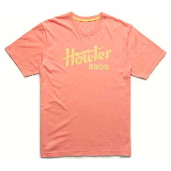 Howler T-Shirt Howler Electric Coral i gruppen Kläder & Skor / Kläder / T-shirts hos Fishline (110922S-COR-Mr)
