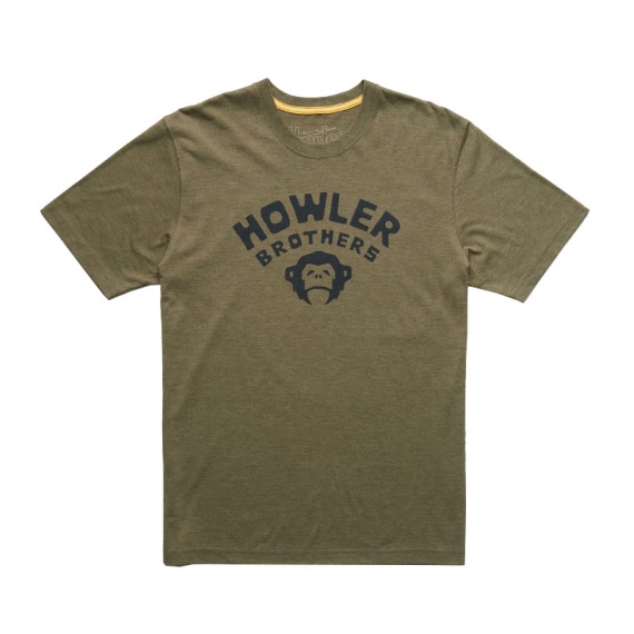 Howler T-Shirt Camp Holwer Fatigue S i gruppen Kläder & Skor / Kläder / T-shirts hos Fishline (110922S-FAT-S)