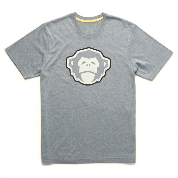 Howler T-Shirt El Mono Grey Heather i gruppen Kläder & Skor / Kläder / T-shirts hos Fishline (110922S-GHR-Mr)