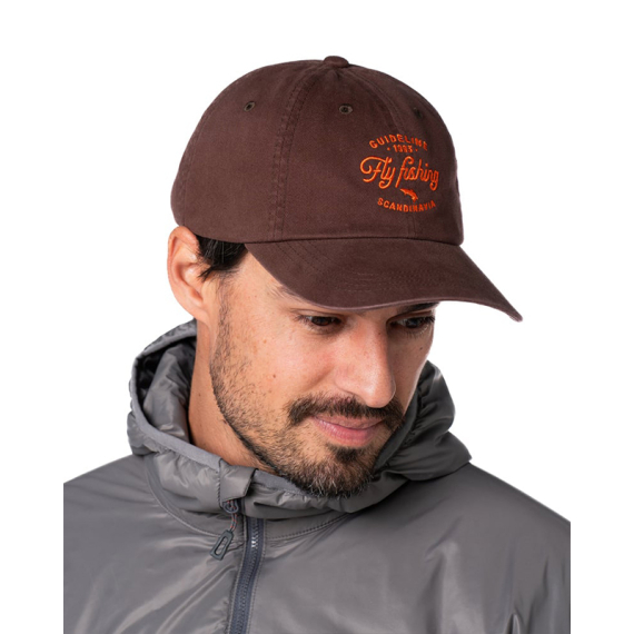Guideline Fly Fishing Cap - Forest Brown i gruppen Kläder & Skor / Kepsar & Huvudbonader / Kepsar hos Fishline (111068GL)