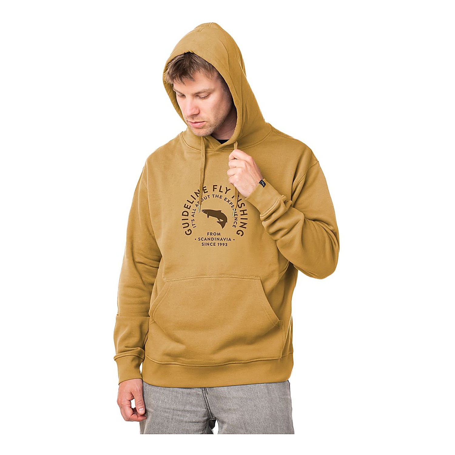 Guideline Scandi Hoodie Grain i gruppen Kläder & Skor / Kläder / Tröjor / Hoodies hos Fishline (111074GLr)