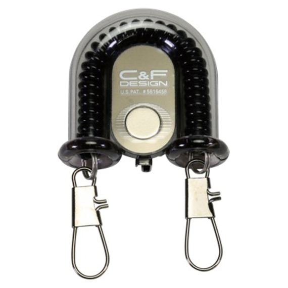 C&F 2-in-1 Retractor w Fly Catcher Black (CFA-70WF) i gruppen Verktyg & Tillbehör / Pin-On-Reels hos Fishline (1120052)