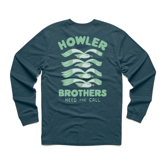 Howler Bro\'s Longsleeve T-Shirt Flocka Seagulls Key Largo i gruppen Kläder & Skor / Kläder / T-shirts hos Fishline (112025F-FLO-Sr)