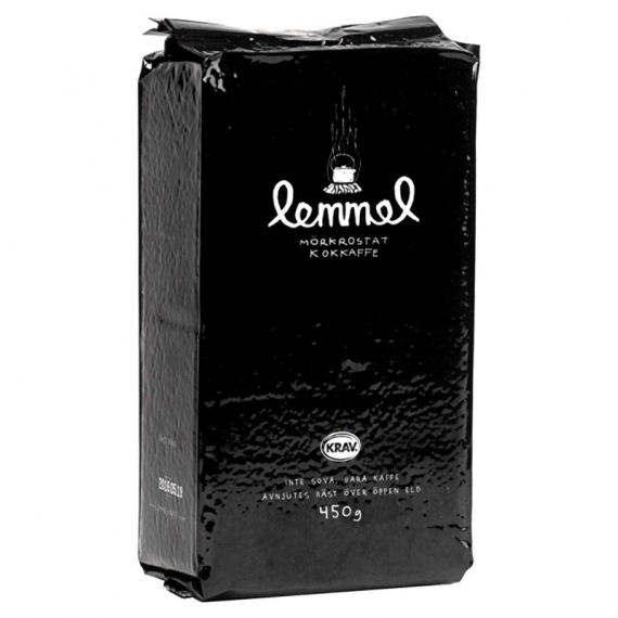 Lemmel Organic/Krav Dark Roast 450g i gruppen Outdoor / Friluftsmat / Kaffe hos Fishline (11225141)