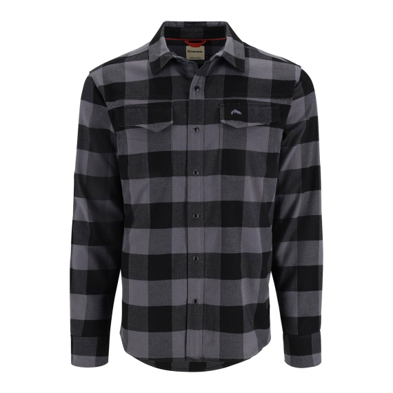 Simms Gallatin Flannel Shirt Slate Buffalo Check Plaid i gruppen Kläder & Skor / Kläder / Skjortor hos Fishline (11896-1209-20r)
