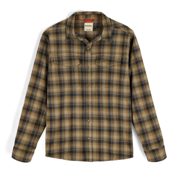 Simms Gallatin Flannel Shirt Kennebec Plaid: Stone i gruppen Kläder & Skor / Kläder / Skjortor hos Fishline (11896-1356-20r)